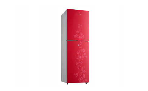 Conion Refrigerator BEK-195TMGB (Red)