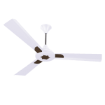 )Conion Ceiling Fan Sigma 56” 3 Blades (Sterling White)