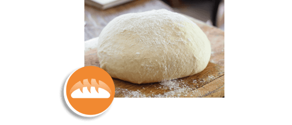 Lifting of dough 