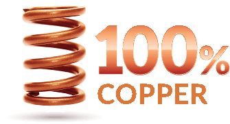 100% COPPER